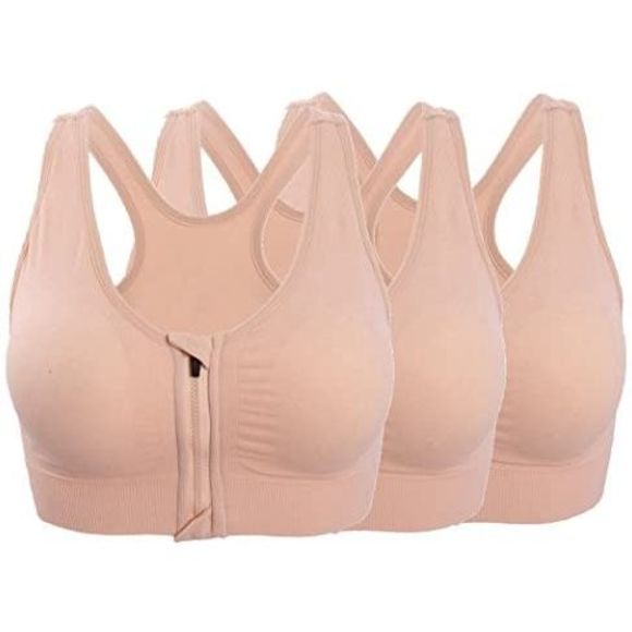 ohlyah | Intimates & Sleepwear | Ohlyah Womens Zipper Front Closure Sports Bra Racerback Yoga